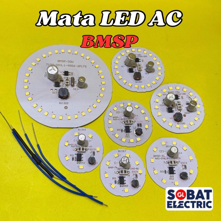 PCB mata lampu LED AC BMSP